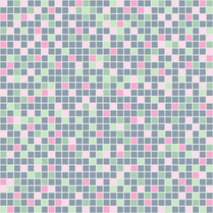 Mosaic, tile. Seamless vector texture. Background.