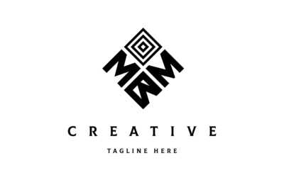 Fototapeta premium MMB square three latter logo vector