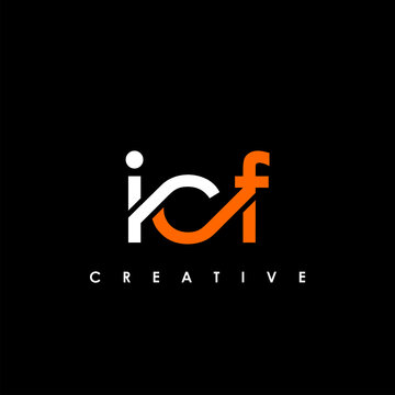 ICF Letter Initial Logo Design Template Vector Illustration