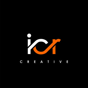 ICR Letter Initial Logo Design Template Vector Illustration