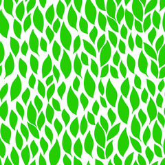 seamless pattern with leaves