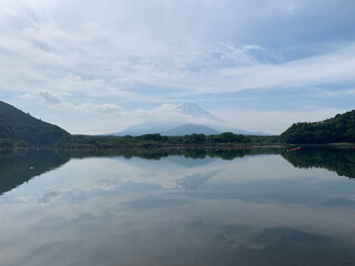 河口湖 富士山 富士五胡 富士箱根伊豆国立公園 山梨県