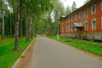Russia, Novgorod region, Novgorodsky district, Novoselitsy village, former garrison of the Air Force