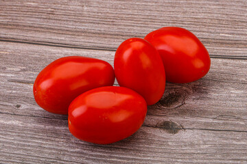 Red bright tasty tomato heap