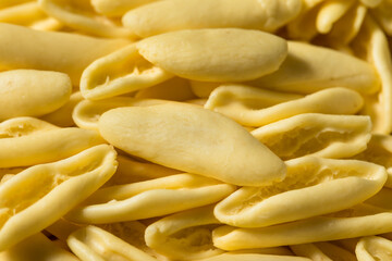 Homemade Dry Organic Cavatelli Pasta