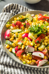Healthy Homemade Sweet Corn Salad