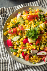 Healthy Homemade Sweet Corn Salad