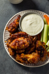 Homemade Honey BBQ Chicken Wings