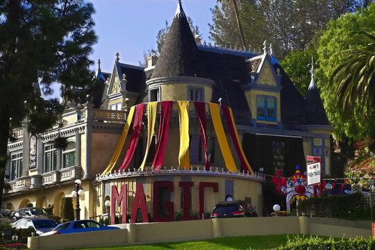 Los Angeles,CA/USA - Sep 26, 2016: The Magic Castle, Located In The Hollywood District Of Los Angeles, California, Is A Nightclub For Magicians And Magic Enthusiasts.