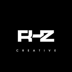 RHZ Letter Initial Logo Design Template Vector Illustration