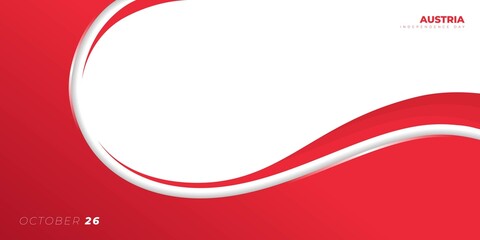 Red and white abstract background design.