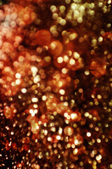 Bright background from light spots and bokeh