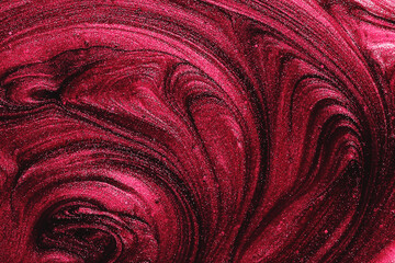 Nail polish texture close up