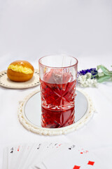 Chá de hibisco com Sonho