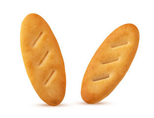 cookies look like loaf of bread