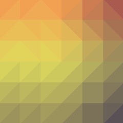 Obraz premium Abstract color Low-Polygones Generative Art background illustration