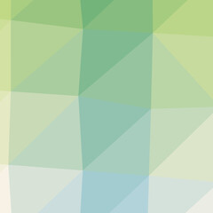 Abstract color Low-Polygones Generative Art background illustration