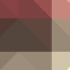 Fototapeta premium Abstract color Low-Polygones Generative Art background illustration