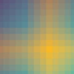 Abstract color Low-Polygones Generative Art background illustration