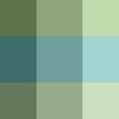 Abstract color Low-Polygones Generative Art background illustration