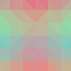 Obraz premium Abstract color Low-Polygones Generative Art background illustration