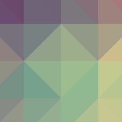 Fototapeta premium Abstract color Low-Polygones Generative Art background illustration