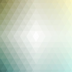 Obraz premium Abstract color Low-Polygones Generative Art background illustration
