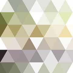 Fototapeta premium Abstract color Low-Polygones Generative Art background illustration