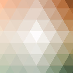 Abstract color Low-Polygones Generative Art background illustration