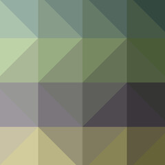Fototapeta premium Abstract color Low-Polygones Generative Art background illustration