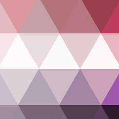 Fototapeta premium Abstract color Low-Polygones Generative Art background illustration