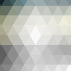 Obraz premium Abstract color Low-Polygones Generative Art background illustration