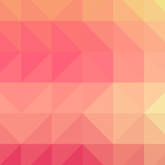 Obraz premium Abstract color Low-Polygones Generative Art background illustration