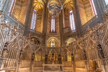 Obraz premium Vue de la cathédrale d'Albi, Tarn, France. 