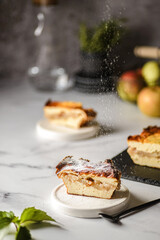 cottage cheese casserole with apple
