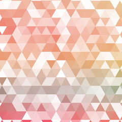 Abstract color Low-Polygones Generative Art background illustration