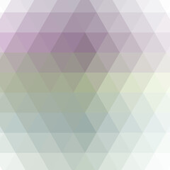 Abstract color Low-Polygones Generative Art background illustration