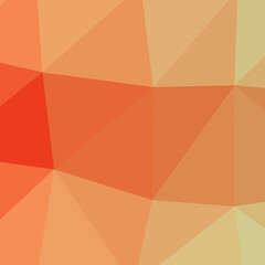 Abstract color Low-Polygones Generative Art background illustration