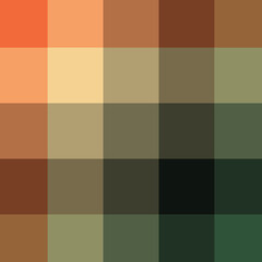 Abstract color Low-Polygones Generative Art background illustration