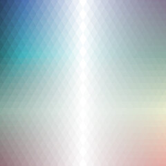 Fototapeta premium Abstract color Low-Polygones Generative Art background illustration