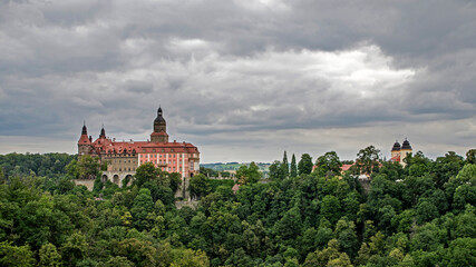 Panorama Zamku Książ