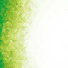 Obraz na płótnie Canvas green hexagon background. mosaic style. eps 10