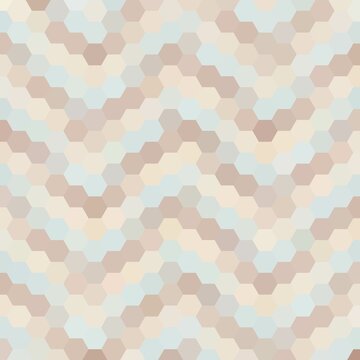 abstract pastel colors. geometric hexagonal background. eps 10