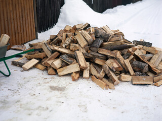 firewood for winter