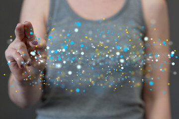 Business and communications group digital