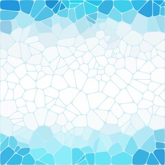Obraz na płótnie Canvas Blue pebbles, pebbles, tiles. Modern colorful poster. Art design for your design project. Vector illustration EPS10.