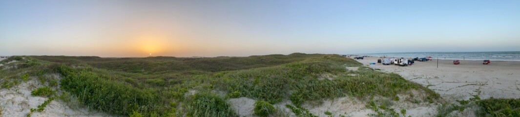 Fototapeta premium sunset over the golf of Mexico