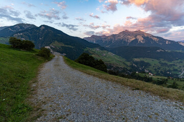 landscape in the mountains