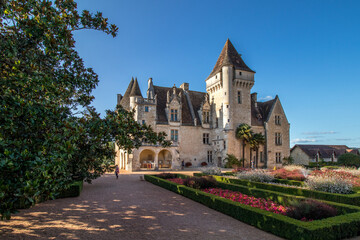 Fototapeta na wymiar Chateau des Milandes