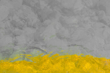 busy water surface in yellow greyish wallpaper